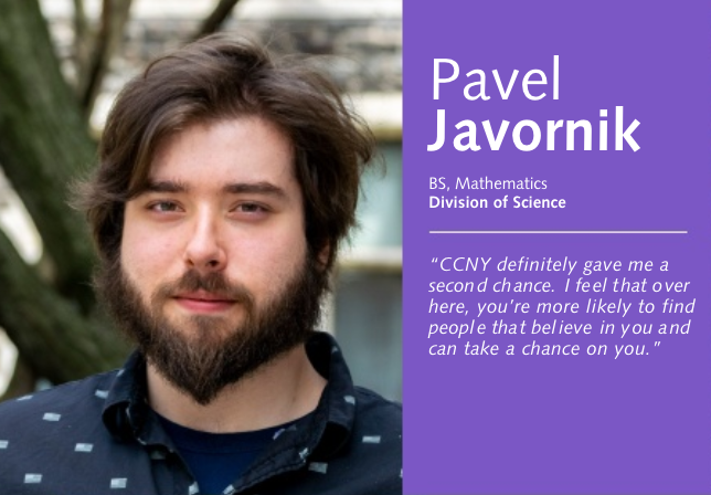 A panel from the Great Grads document featuring Pavel Javornik